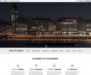 Homepage von www.spiele-in-hamburg.de